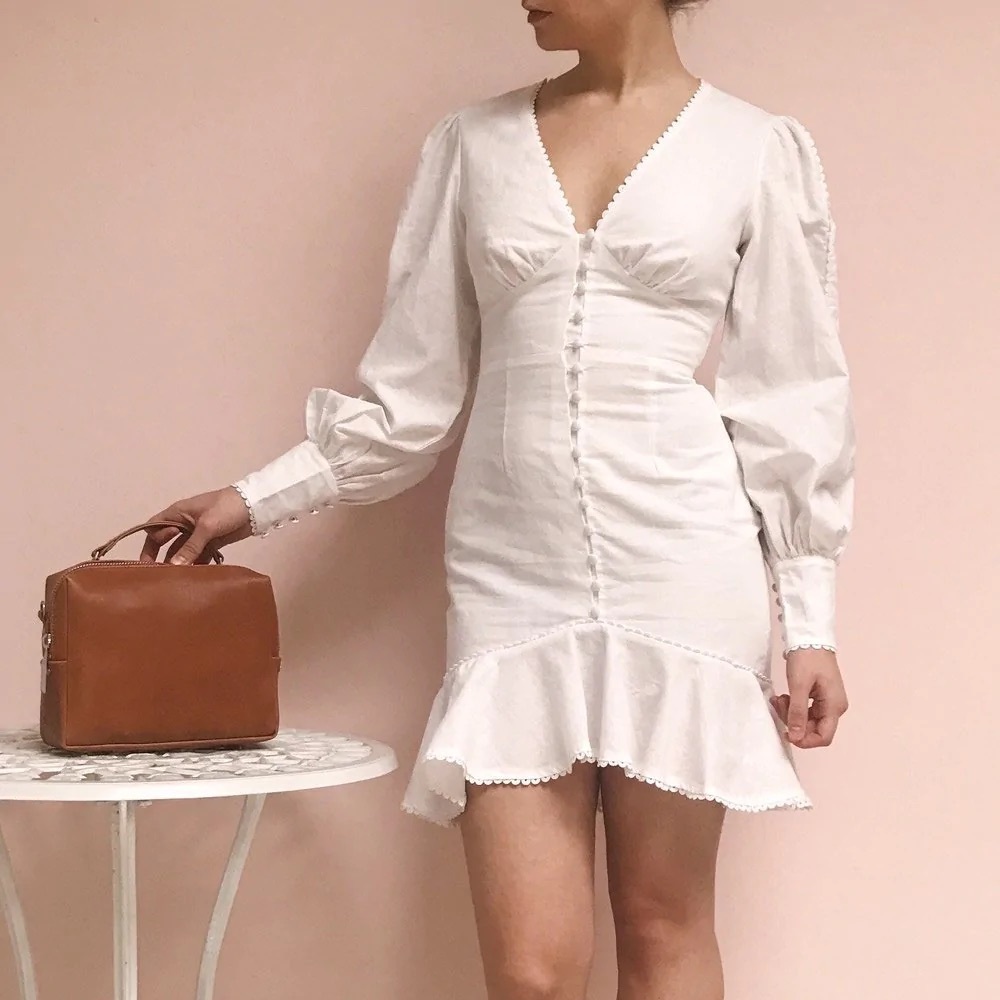 Beautiful white dress